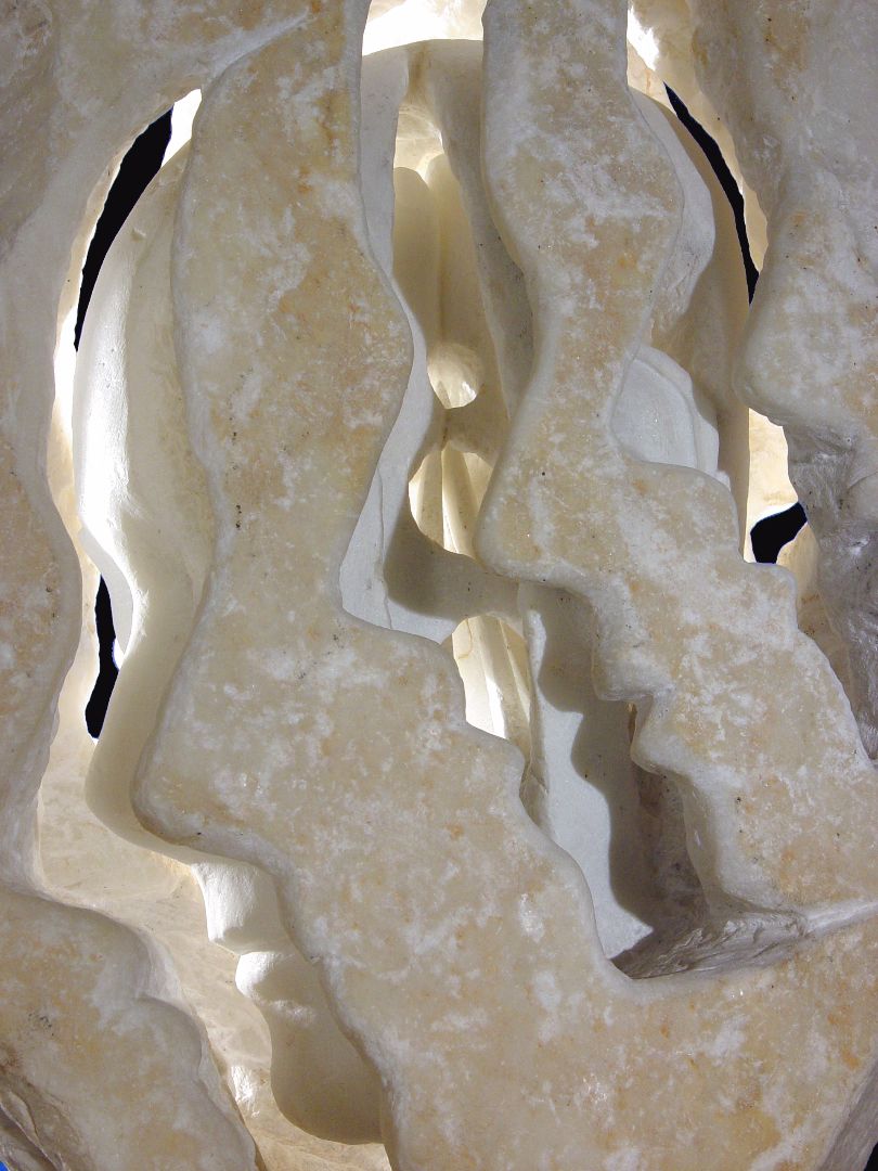 COSMOESSENZA - marmo bianco di Carrara - cm 55x30x23 - 1987